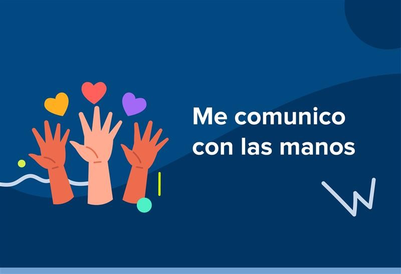 Me comunico con las manos